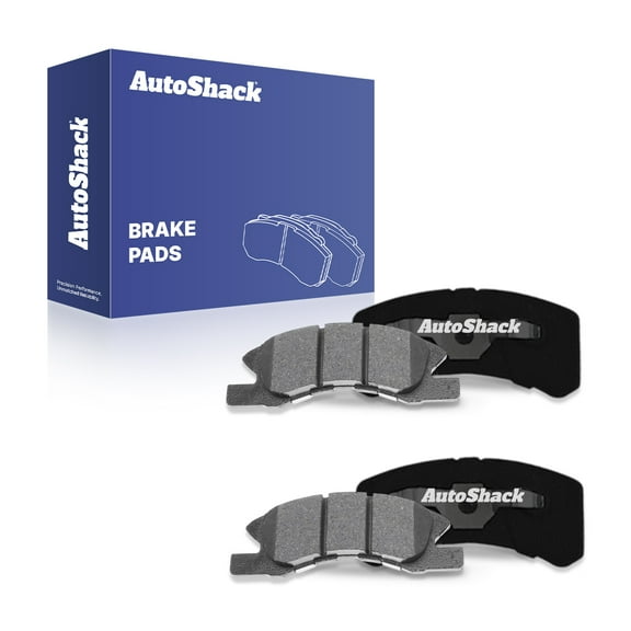 AutoShack Front Ceramic Brake Pad Set Replacement for 2014-2024 Mitsubishi Mirage 2017-2024 Mitsubishi Mirage G4 2016-2018 Dodge Attitude 4-PC