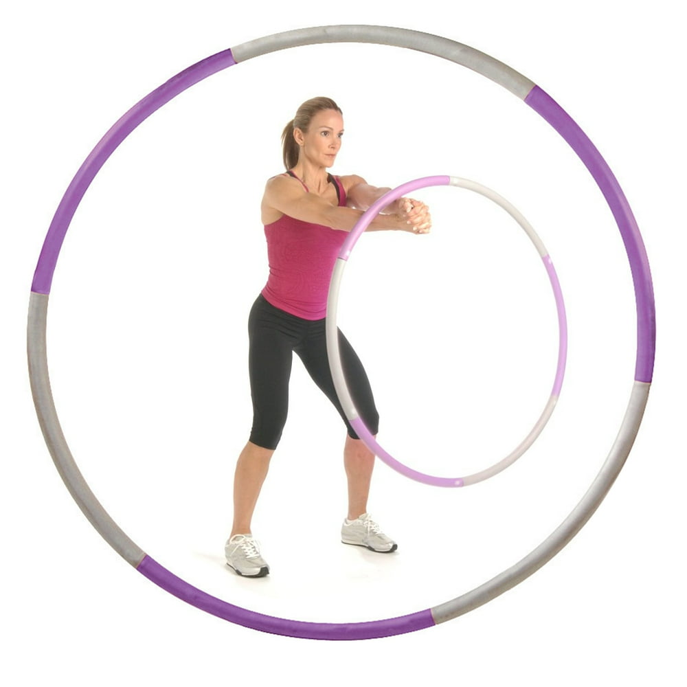 BodyFit By Sports Authority 2.5lb Weighted Hula Hoop Fitness Workouts