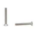 thumbnail image 4 of FixtureDisplays® 10-24*1-3/8" Stainless Flat Head Machine Screws, Full Thread, Phillips Drive, Stainless Steel 18-8, Machine Thread 315153, 4 of 7