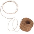 thumbnail image 4 of BESTOYARD Paper Rope for Wrapping and Crafting Light Brown Packaging Twine, 4 of 8