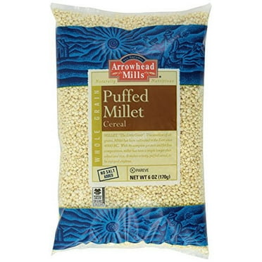 Arrowhead Mills Natural Puffed Millet Cereal, 6 Oz