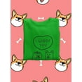 thumbnail image 3 of I Woof You Doggy Couple  Sweatshirt Women -Image by Shutterstock, Female Small, 3 of 4