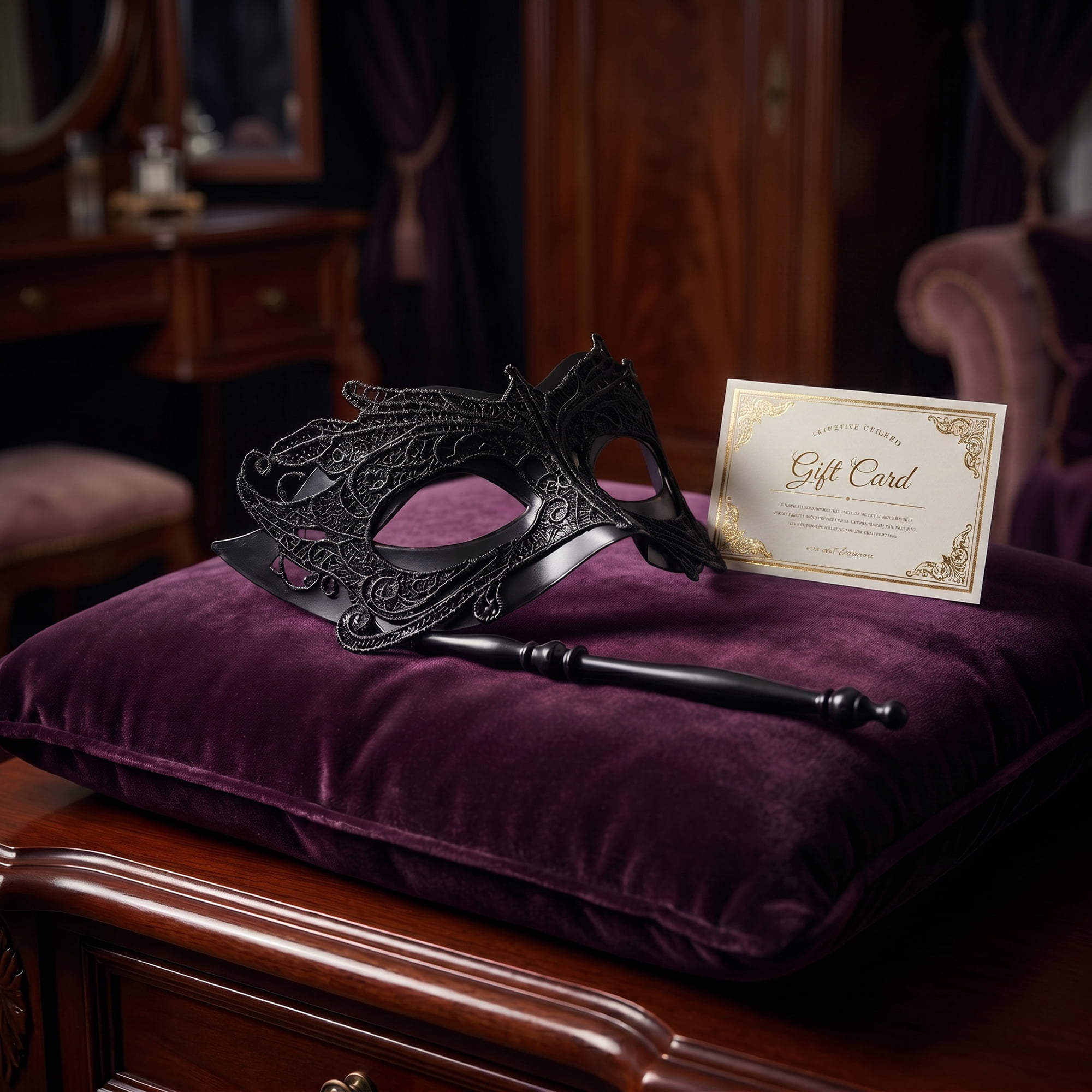 Unique Bargains Handheld Masquerade Mask with Stick Molded Venetian Plastic Eye Mask Black Parrot 11" x 7.1"