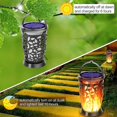 thumbnail image 4 of 96led antorcha solar danza parpadeo llama luz jardín patio césped decoración, 4 of 5