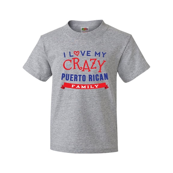 Inktastic Funny Puerto Rican Family Reunion Youth T-Shirt