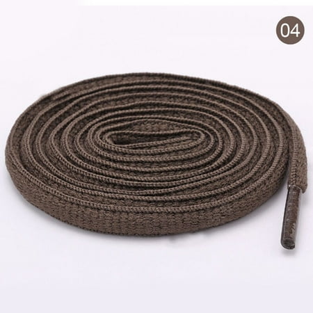 

1Pair Oval Athletic Shoelaces Sport Sneaker Boots Shoe Laces Strings Multicolor