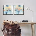 thumbnail image 2 of Stupell Industries Abstract Flower Blossoms Layered Circle Shapes Pattern Painting Black Framed Art Print Wall Art, Set of 2, Design by Tim OToole, 2 of 7