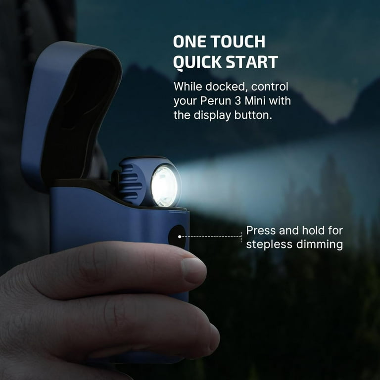 OLIGHT Perun 3 Mini Premium Headlamp 1250 Lumens with Type-C