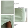 thumbnail image 5 of Button Split Bodycon Skirt,Split Bodycon Midi Skirt Midi Skirt Bodycon Skirt Future-Proof Design, 5 of 5