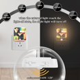 thumbnail image 4 of Yayeee 2-Pack Plug in LED Night Lights with Light Sensors Motion Detectors, Art Cocktails, 4 of 7