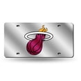 thumbnail image 1 of Miami Heat Laser Cut License Plate, 1 of 1
