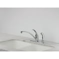 thumbnail image 6 of Delta Foundations Single-Handle Kitchen Faucet - B3310LF - Chrome, 6 of 7