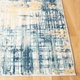 thumbnail image 4 of SAFAVIEH Skyler Mandy Distressed Area Rug, Navy/Gold, 8' x 10', 4 of 9