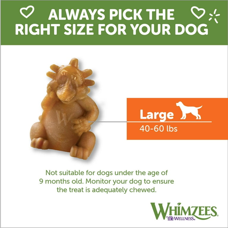 Whimzees top hedgehog large