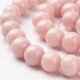 thumbnail image 2 of 10Strand Natural Mashan Jade Round Beads Strands Dyed Light Salmon 8mm Hole: 1mm about 48pcs/strand 15 inch, 2 of 3
