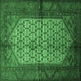 thumbnail image 1 of Ahgly Company Indoor Square Persian Emerald Green Traditional Area Rugs, 3' Square, 1 of 4