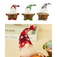 thumbnail image 5 of ZSBCMY Christmas Rattan Fruit Basket, Candy Basket, Holiday Decor Home Utensils, Festive Centerpiece, Gift for Family and Friends, 5 of 5