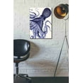 thumbnail image 3 of Epic Graffiti  'Landscape Blue Octopus' by Fab Funky Giclee Canvas Wall Art, 12"x16" 18 x 26, 3 of 3