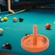 thumbnail image 4 of Juego de 2 Conos de Billar de Madera, Cuenco y Soporte para Tiza en Sala de Juegos amarillo y negro, 4 of 9