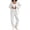 White_012, variant on Womens Tracksuit Fashion Full Zip Up Sweatsuits Set Fall Winter Casual Hoodie and Jogger 2 Piece Set Yellow 3XL