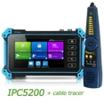 thumbnail image 2 of IPC-5200 Plus Full HD 8MP Cvi Tvi Ahd Cvbs Monitor Camera IP 5.4inch IPS Touch Screen PTZ Control CCTV Tester, 2 of 7