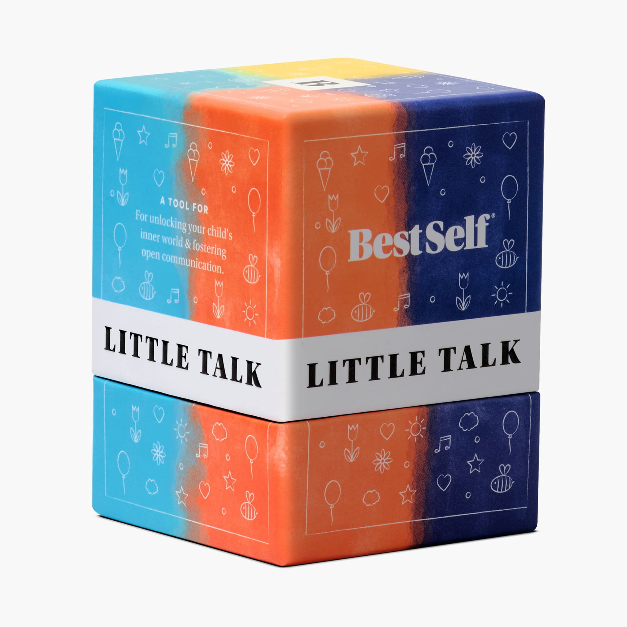 BestSelf Co. Little Talk Deck - Kids Conversation Starter Cards