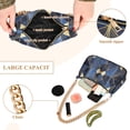 thumbnail image 2 of FORMRS Womens Shoulder Bag with Chain Strap Clutch Purse Cute Tote Handbag, Blue Geometric Pattern, 2 of 7