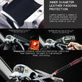thumbnail image 6 of Car Steering Wheel Lock, Car Anti-Theft Device Car Seat Belt Lock,Car Vanalarm Lock, Steering Wheel Car Security Lock Universal Fit For Vehicles Truck SUV -Broken Window Edition Gray, 6 of 6