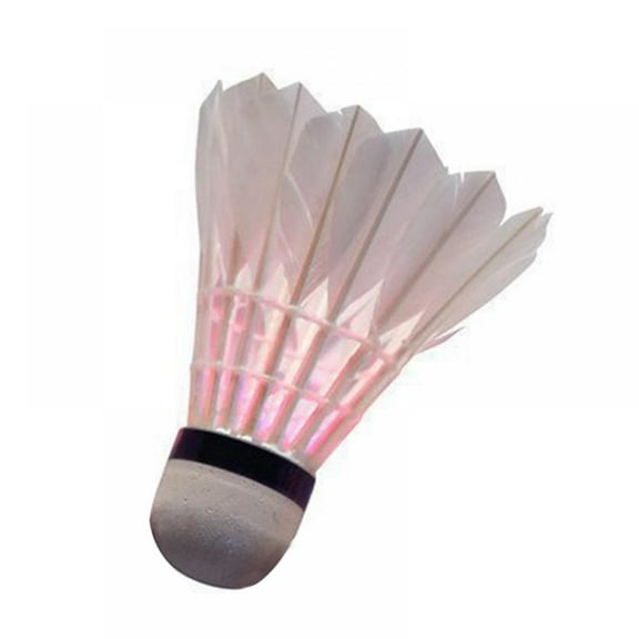 Monfince LED Badminton Shuttlecocks Dark Night Glow Lighting for Outdoor Indoor Sports Activities