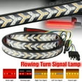 thumbnail image 2 of Mistaha Multi-function LED Tailgate Light Strip with Flowing Turn Signal and Fishbone Brake Light for Pickup Trucks - Wide Voltage 12-24V - 1.2m - Black, 2 of 6