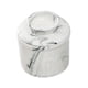 thumbnail image 3 of Mantequera de porcelana, recipiente para mantequilla fresca untable, con tapa Mármol negro, 3 of 9