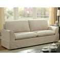 thumbnail image 2 of Furniture of America Osilla Sofa in Beige, 2 of 3
