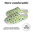 thumbnail image 6 of Yiaed Cartoon Fruit Print Slippers Fuzzy Warm Cozy Slippers Non Slip House Slippers For Indoor Outdoor Slippers House Slippers-35/36, 6 of 7