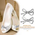 thumbnail image 4 of 1 par de adornos para zapatos de tacón alto, Clips para zapatos de vestir para mujer, decoraciones brillantes para zapatos, 4 of 5