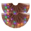 thumbnail image 3 of Mepaouo 2 Pack LED Tutu Skirt for Women Light up Neon Glitter Tulle Skirt Party Carnival, 3 of 3