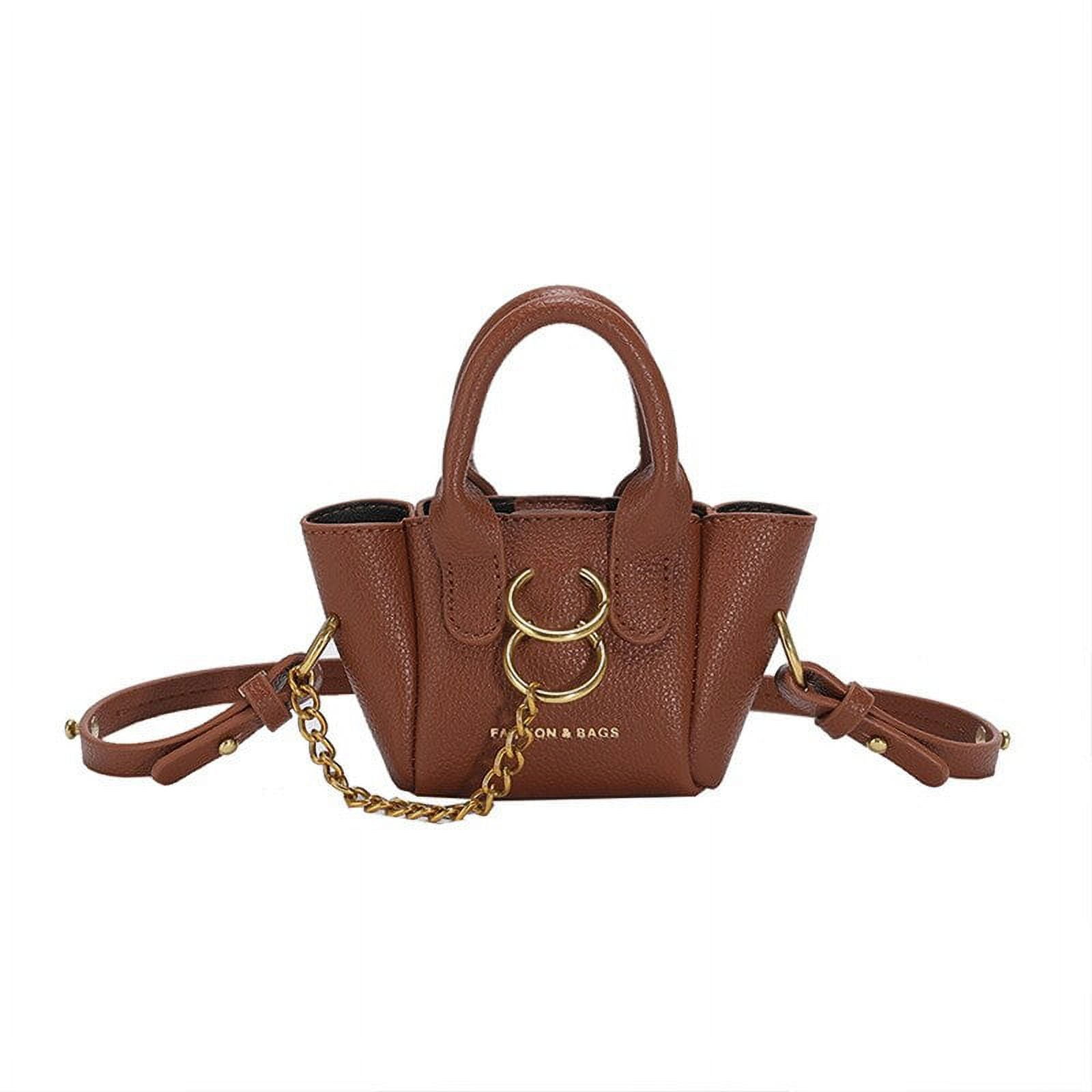 Cocopeaunts Fashion Leather Crossbody Bags for Women Lady Trending New Shoulder Bag Girls Chain Handbags Designer Bags Luxury Purses, Adult Unisex