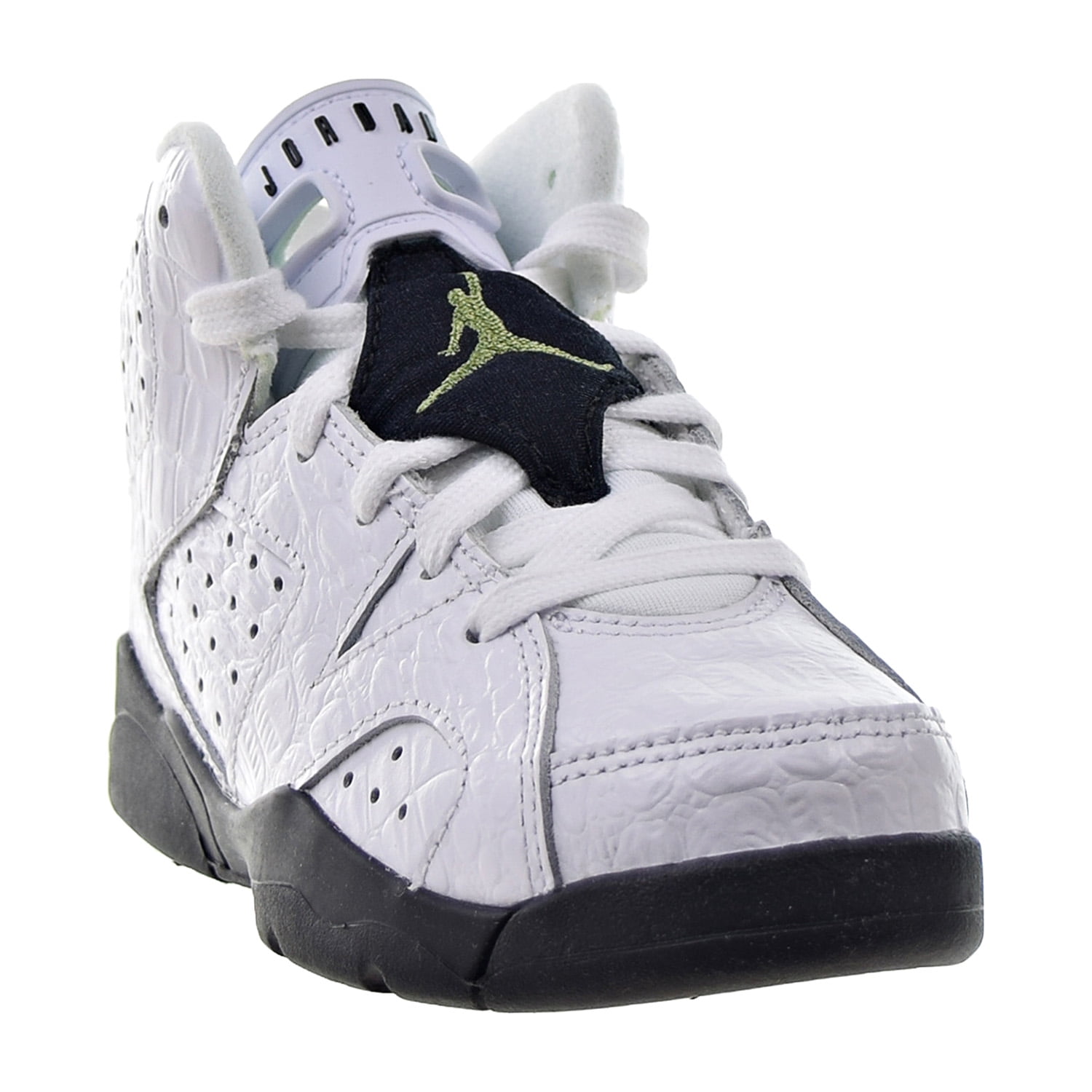 jordan 6 white black alligator