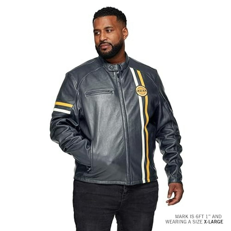 Indian Motorcycle レザージャケット ブラック mens indian motorcycle leather jacket | eBay