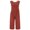 Red, variant on SRZYMJ Plus Size Jumpsuit for Women Backless Vest Design Loose Fit Casual Summer Wear Comfortable Breathable Outfit