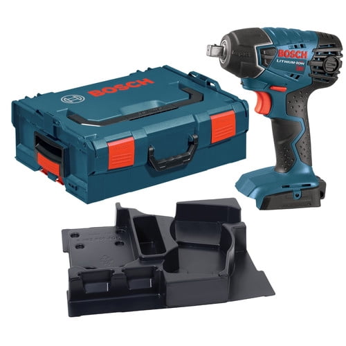 BOSCH 24618BL 18V 1/2" Cordless Impact Wrench, Carrying Case Walmart