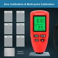 thumbnail image 3 of Car Digital Coating Paint Tester Gauge Measure Meter 0-2000Um Paintingtesterred, 3 of 6
