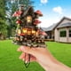 thumbnail image 5 of Decoración de suelo de casas de hongos caprichosas para macetas de jardín - Adorno acrílico 2D para plantas exteriores, 5 of 5