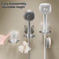 thumbnail image 5 of Bathroom Shower Head Holder Adjustable Shower Head Mount Exquisite Design Practical Function Removable And Reusable, 5 of 5
