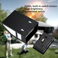 thumbnail image 4 of (2 Pack) Outdoor Solar Wall Lights, EpicGadget Solar Led Waterproof Lighting for Deck, Fence, Patio, Front Door, Stair, Landscape, Yard and Driveway Path (Warm White), 4 of 7