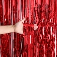 thumbnail image 5 of Foil Curtain Backdrop, Metallic Foil Fringe, Photo Backdrop Curtain, Glitter Foil Backdrop, Party Supplies Backdrop, Festive Foil Curtain, Shiny Tinsel Backdrop, 5 of 5