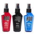thumbnail image 2 of BOD Man Body Spray Gift Set for Men, Black, Really Ripped Abs, Most Wanted, 3 Pieces, 2 of 8