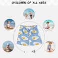thumbnail image 6 of FORMRS Boys Swim Trunks Quick Dry Mesh Liner Boardshorts Sizes XS-XL, Playful Fried Eggs, 6 of 7