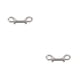 thumbnail image 3 of Greeniant Perno Gancho de seguridad Ganchos de doble punta resistentes a la corrosión Clips de metal de alta dureza Usar cadena de correa Plata Plata 1 2piezas, 3 of 6