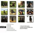 thumbnail image 2 of Calendario de Pared 2025-2026, Calendario de Pared ROTTWEILER, Abierto de 12" x 24", Organizador de Calendario Familiar con Imágenes de ROTTWEILER, para Amantes de los Perros, 2 of 6
