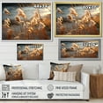 thumbnail image 4 of Designart "Sunset Breeze on the Beach I" Nautical & Beach Floater Framed Wall Art Print, 4 of 7
